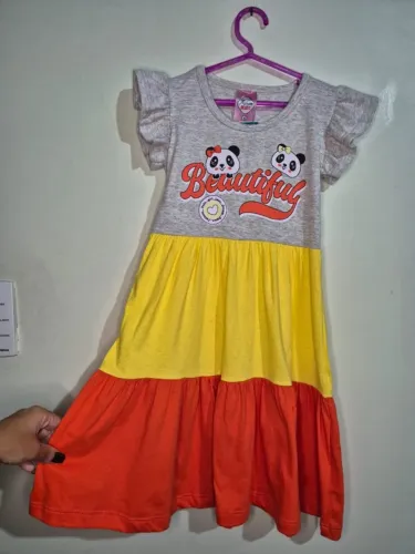 Vestidinho Infantil Tamanho 6 anos