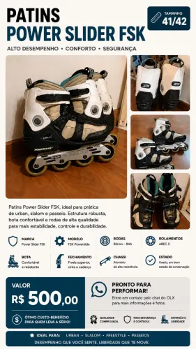 Patins profissional