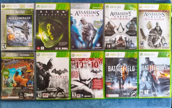 Jogos Originais Xbox 360