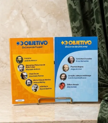Livros Objetivo Vestibular