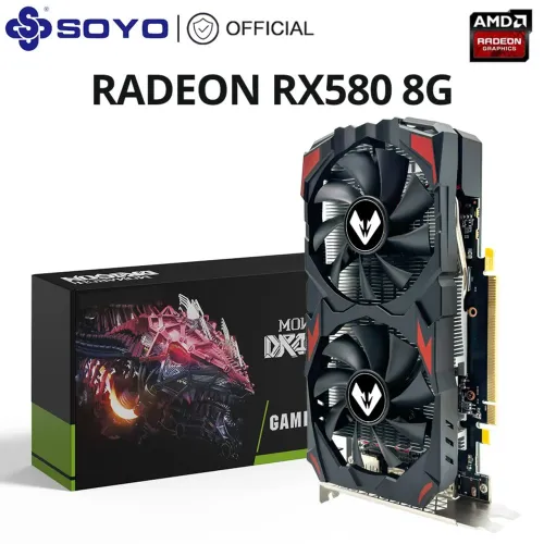 Rx 580 8gb soyo, pegando perfeitamente, nenhum problema, comprei recentemente.