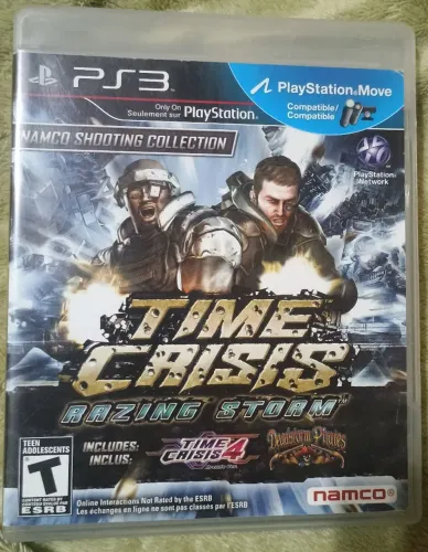 Jogo - Time Crisis Razor Storm - Ps3