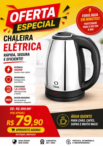 Chaleira eléctrica