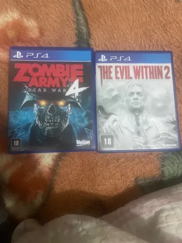 Dois jogos ps4