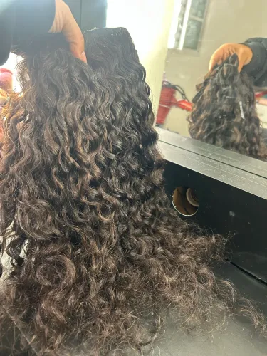 Cabelo humano 45 cm 