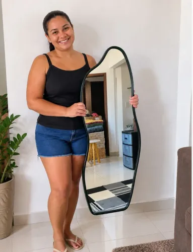 ESPELHO ORGÂNICO 1,OOX40CM FAZEMOS ENTREGA