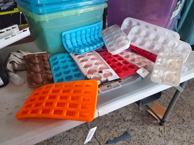 16 moldes silicone para lembrancinhas 