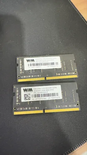 Memória RAM ddr4 SODIMM 2X4Gb