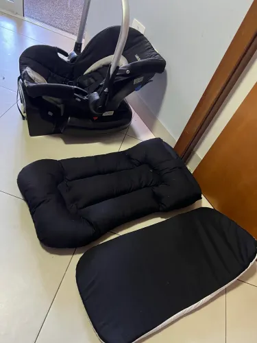 Bebê conforto + colchão redutor de carrinho de bebê + colhao para carrinho ninho 