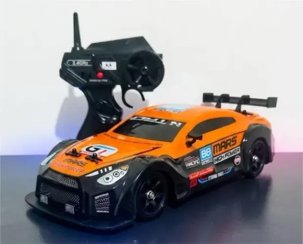 Carrinho Drift de Controle Remoto Drift com Fumaça Real