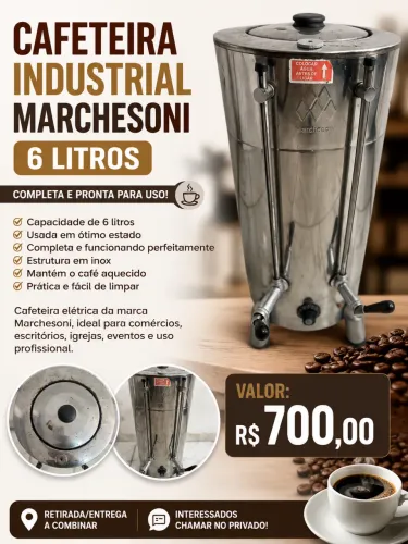 Cafeteira industrial 