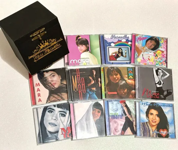 Coleção Cd Mara Maravilha Discografia Secular Infantil Sbt
