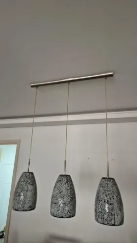 Lustre Pendente de 3 Luzes Eglo Medea
