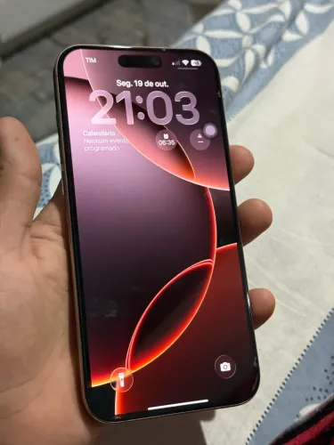 Iphone 16promax muito novo bateria 94% nunca aberto 361 ciclos 