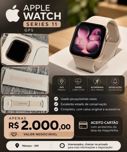 Vendo Apple Watch séries 11