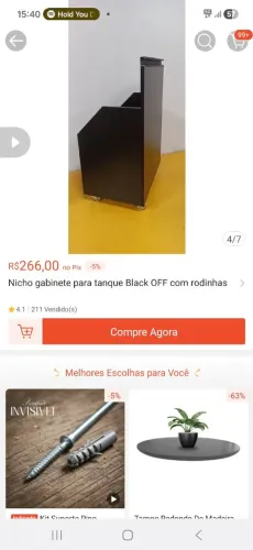 Nicho gabinete para tanque de lavanderia 