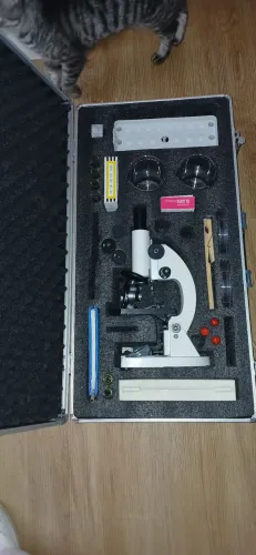 Vendo kit microscópio completo