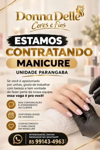 Vaga de manicure