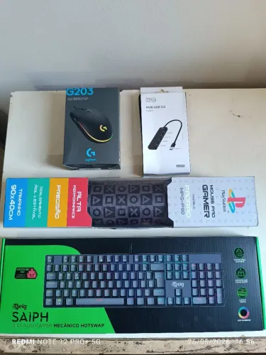 KIT PERIFÉRICOS PARA PC + BRINDE