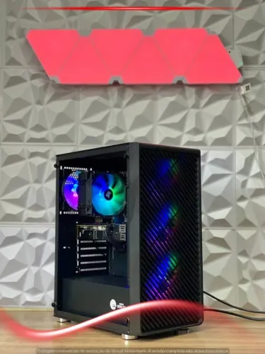 PC Gamer i5 9400F RX 5500XT 8GB, 16GB RAM, M.2 256GB, RGB Fans