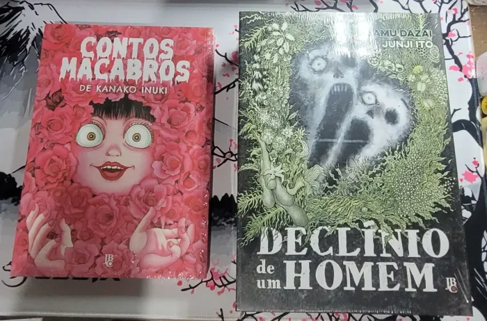 DECLÍNIO DE UM HOMEM JUNJI ITO * CONTOS MACABROS KANAKO INUKI *2 INCRÍVEIS MANGÁS LACRADOS