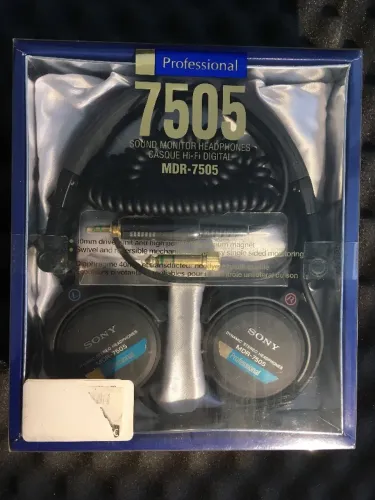 HeadPhone Sony Mdr 7505 PROFISSIONAL