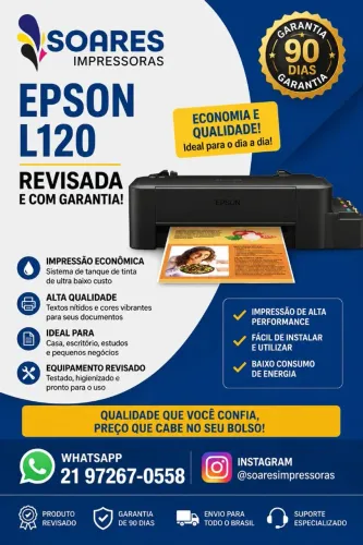 Vendo impressora Epson L120