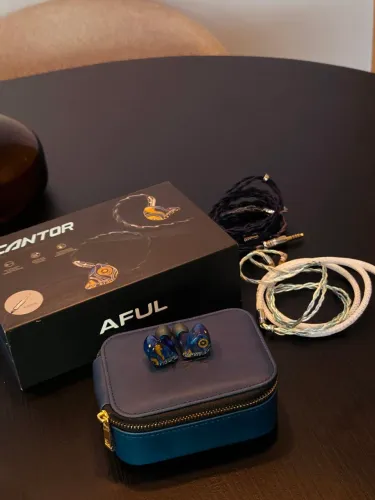 Aful Cantor - fone High end 14BA + cabo hificabos LEIA