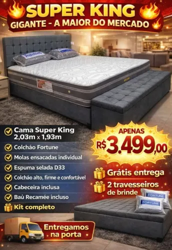 Cama super king 