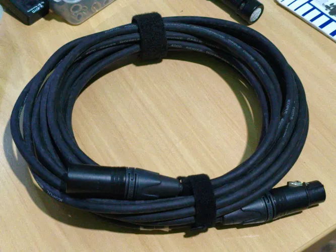 Cabo de áudio XLR de 7m