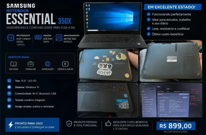 NOTEBOOK - SAMSUNG 