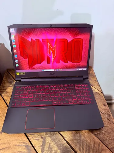 Promoção Notebook Acer Nitro Gamer i5 de 10ª ger, placa de vídeo GTX 1650Ti, 16 GB de RAM