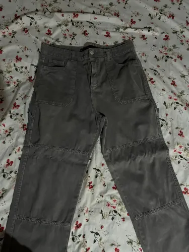 Calça baggy cinza 