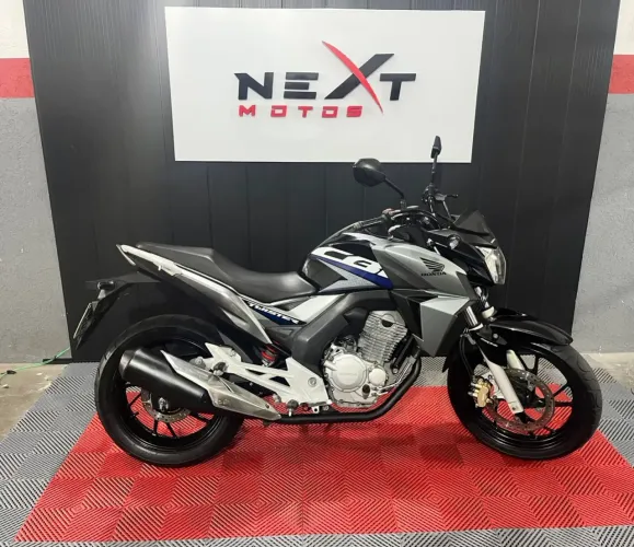 HONDA CB 250 TWISTER PRATA 2019