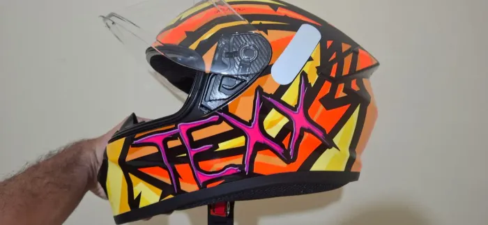 Capacete TEXX tamanhos 62