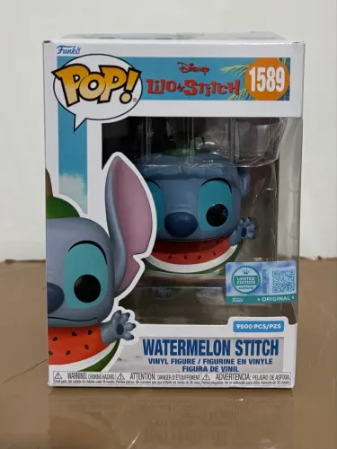 Funko Watermelon Stitch (melancia) limitado 9500 peças (detalhes)