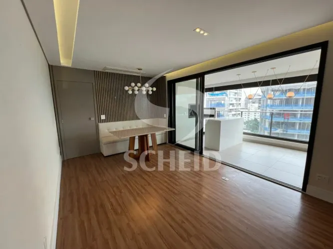 Apartamento para locação no Campo Belo - Prédio Novo - 105m², 2 súites e 2 vagas
