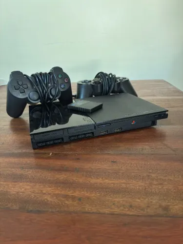 Ps2 / Playstation 2 Completo, Acompanha 2 Controles!