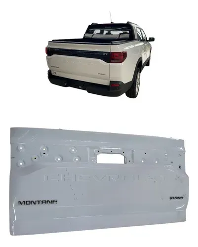 Tampa Traseira Mala Gm Montana 2023 A 205 Original