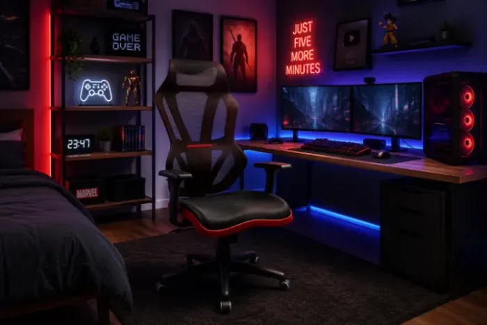 CADEIRA GAMER VISON- DESING FUTURISTA