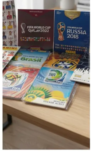 Álbum de futebol copa do mundo 