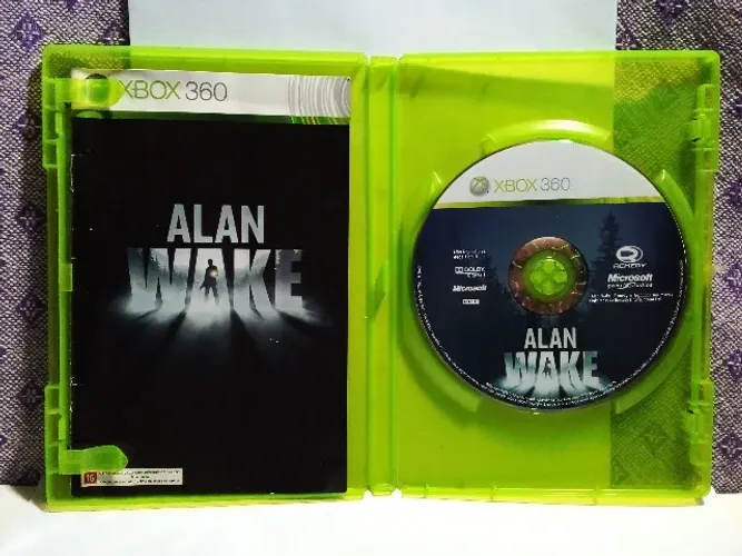 Alan Wake - Xbox 360 - Original - Mídia Física (Sem Capa)