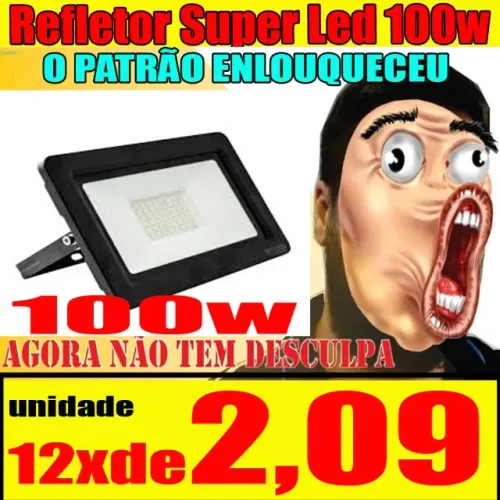 Refletor 100w bivolt  