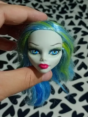 Cabeça de boneca Ghoulia Monster High