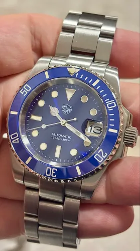 Watchdives automatic diver homage Submariner
