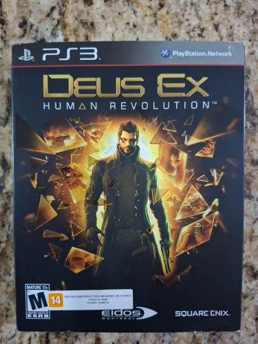 Jogo Deus Ex Human Revolucionário  PS3 IMPECÁVEL 