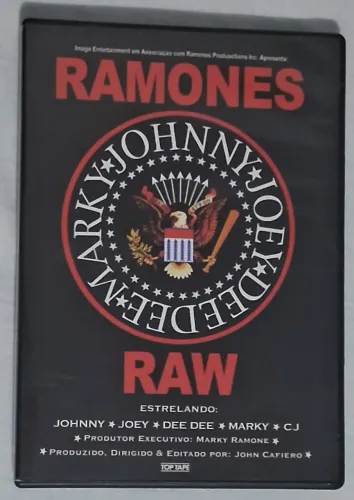 DVD RAMONES - RAW 2004 Brasil Ótimo estado!