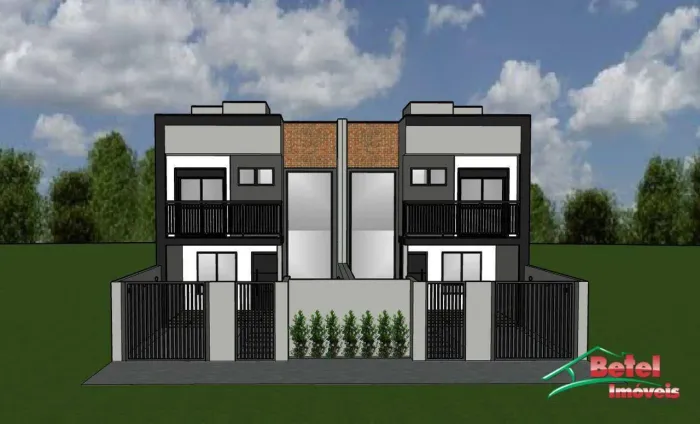 Sobrado com 2 dormitórios à venda, 168 m² por R$ 990.000,00 - Costeira - Araucária/PR