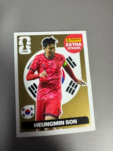 Figurinha Extra Legend Gold Heungmin Son Copa 2026