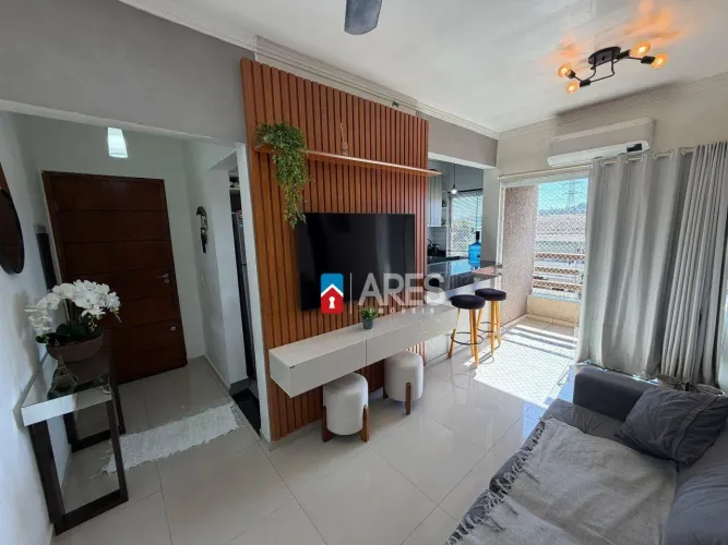 Apartamento com 2 dormitórios à venda, 60 m² por R$ 249.900 - Parque Nova Carioba - Americ